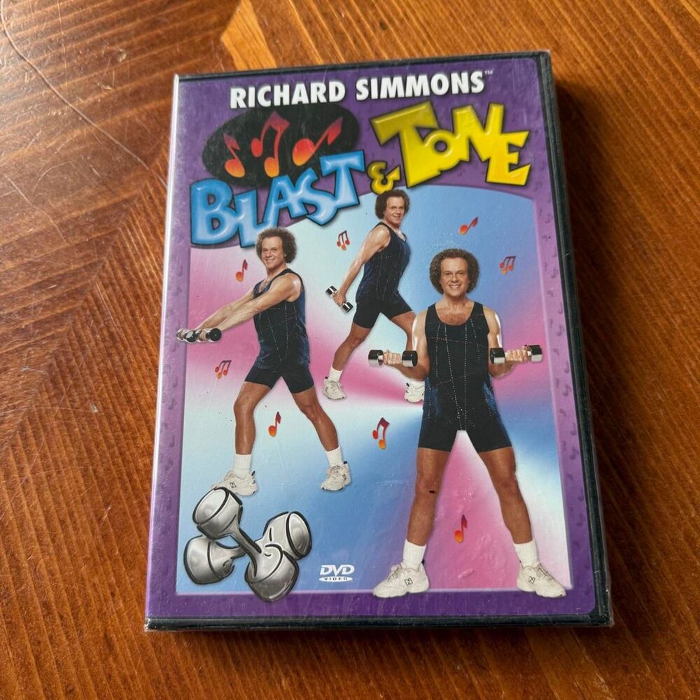 Richard Simmons Blast & Tone Fitness Workout DVD 2003Production Code: 08-81066